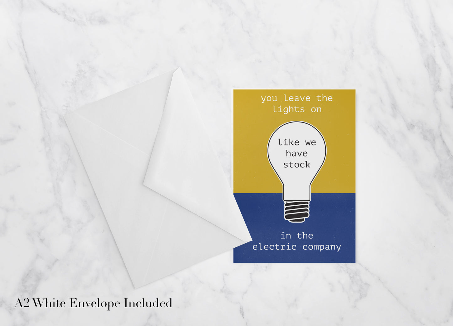 Romantic card for your significant other or roommate