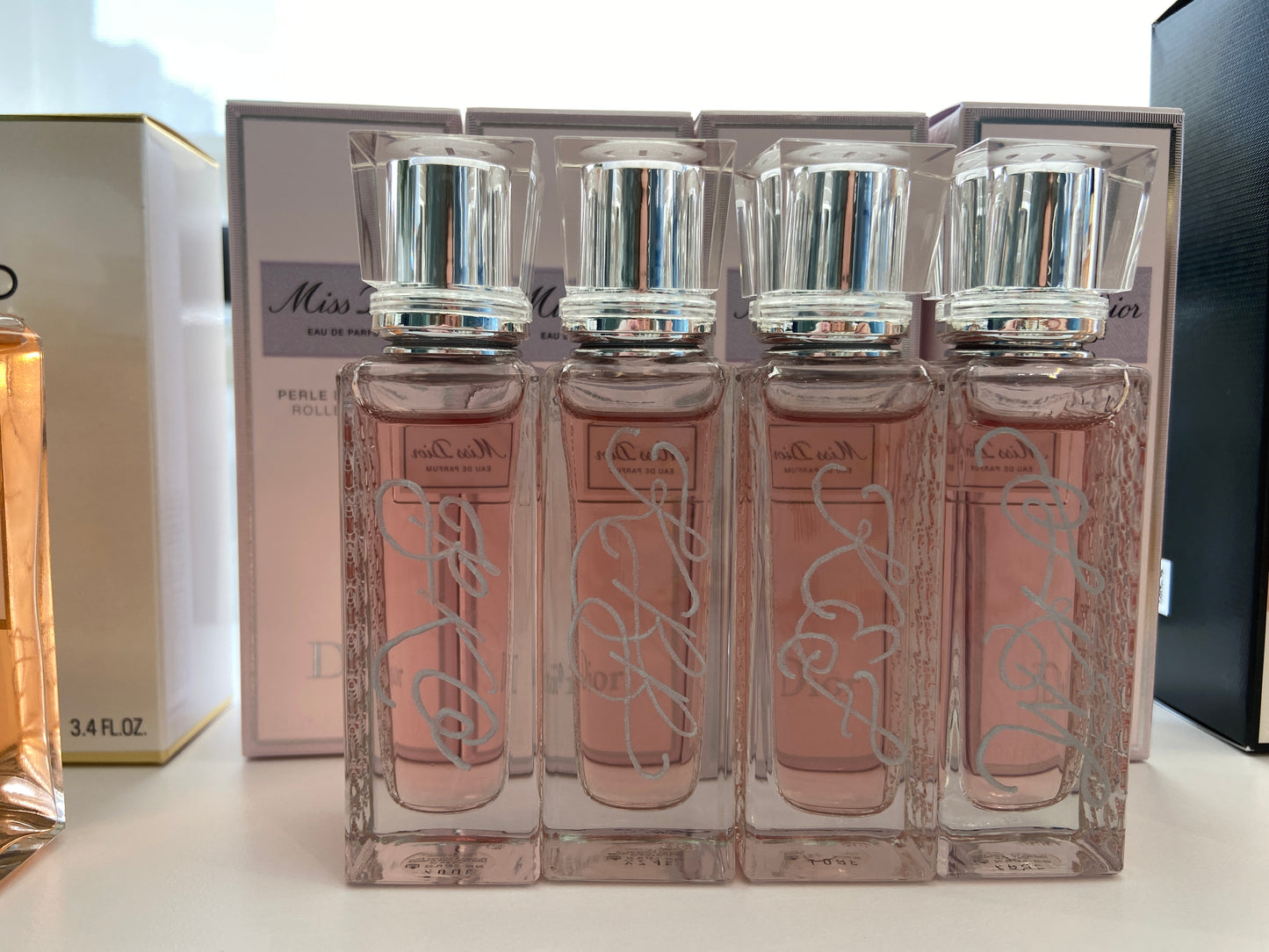 Hand-Engraved Perfume Bottle | Custom Bridal Gift, Bridesmaid Proposal & Wedding Keepsake