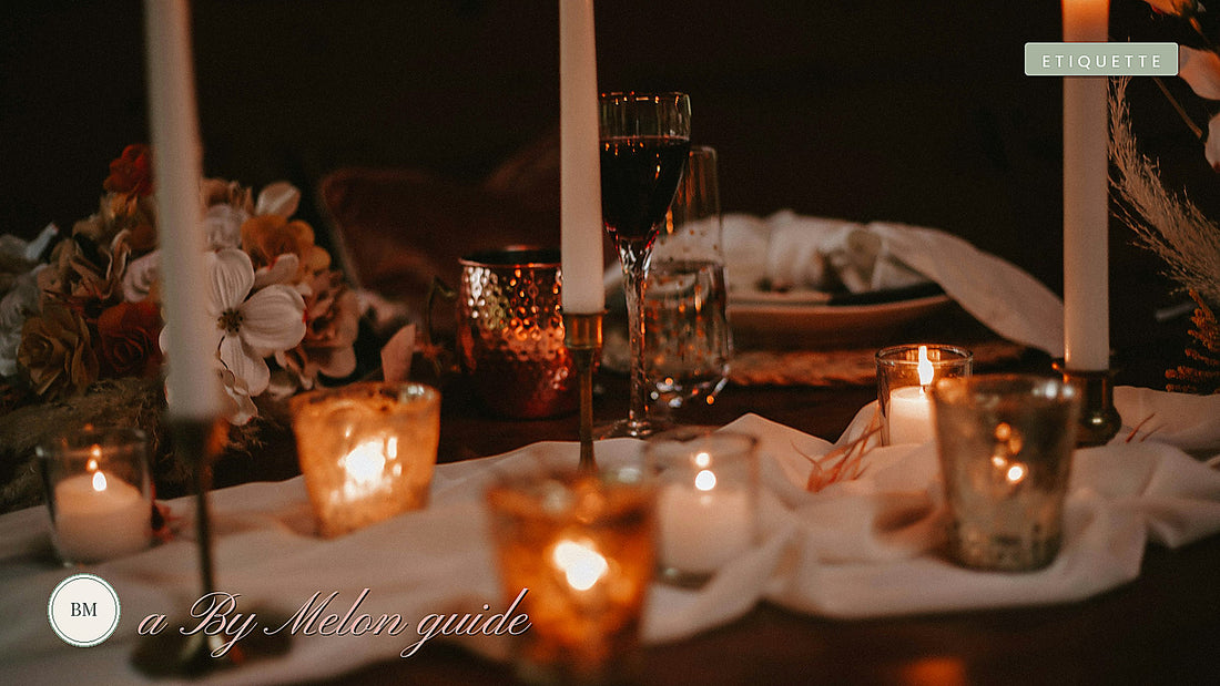Dinner Party Etiquette — a By Melon guide