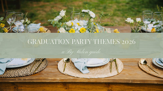 Graduation Party Themes 2026 by Kalah Melon, By Melon bespoke stationery