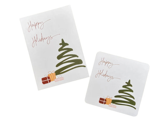 Holiday-cards-with-tree-and-presents