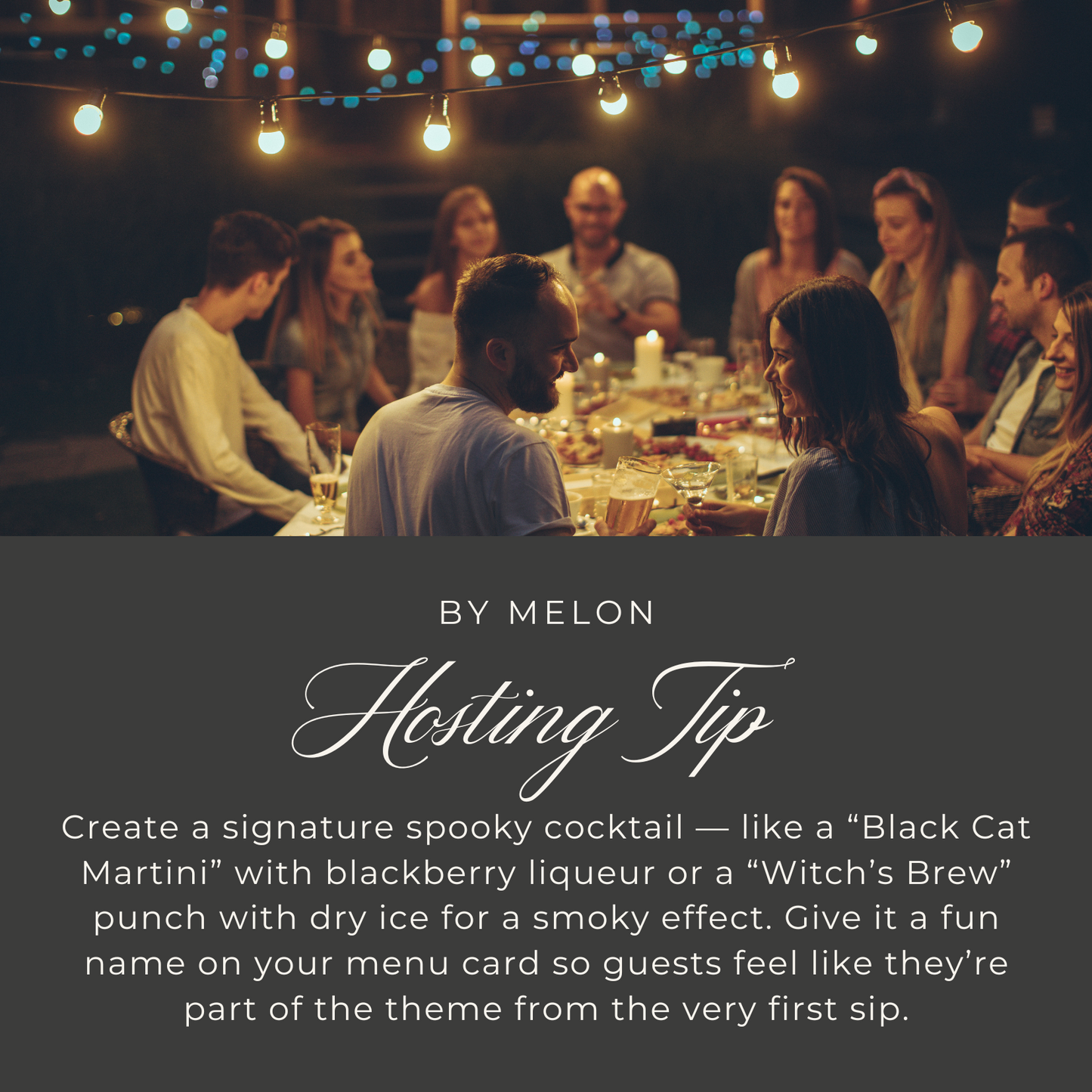 Halloween party hosting tip