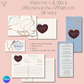 Thanksgiving template bundle with various cards and forms on a pink background