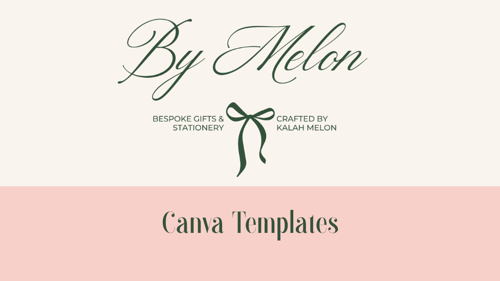 Step-by-step video showing how to edit, download, and print your By Melon Canva template