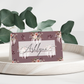 Purple Pumpkin Thanksgiving Place Cards - Digital Download