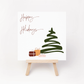 5" x 5" Happy Holidays Card with Photo